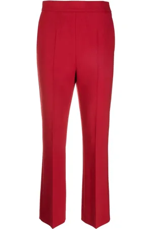 Max Mara Pantalones capri con diseño recto