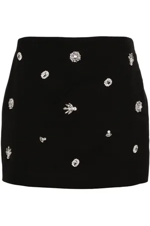 Maje Skorts con efecto de strass