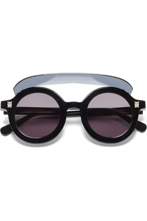 Mini Rodini Lentes de sol con armazón redonda