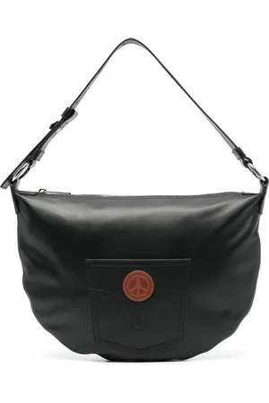 Moschino Bolsa de hombro con aplique del logo