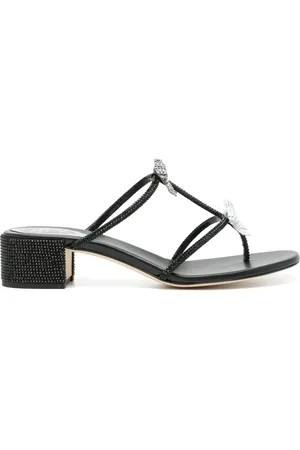 RENE CAOVILLA Sandalias Caterina con tacón 40mm