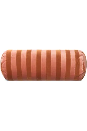 CHRISTINA LUNDSTEEN Cojín de terciopelo Bolster Stripe de 20cm x 60cm