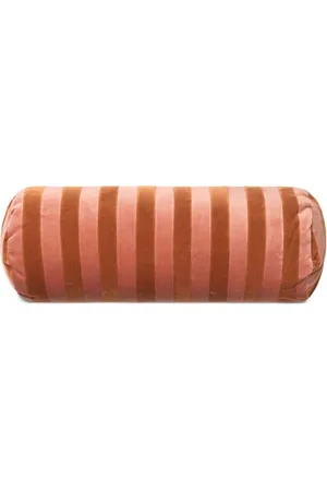 CHRISTINA LUNDSTEEN Cojín de terciopelo Bolster Stripe de 20cm x 60cm