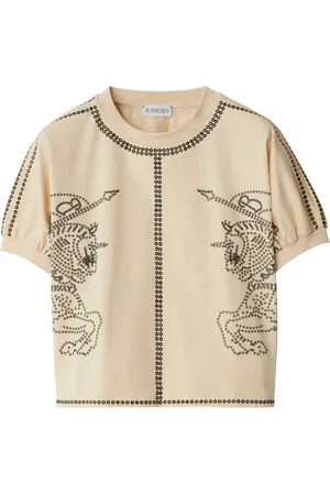 Burberry Playera con motivo EKD