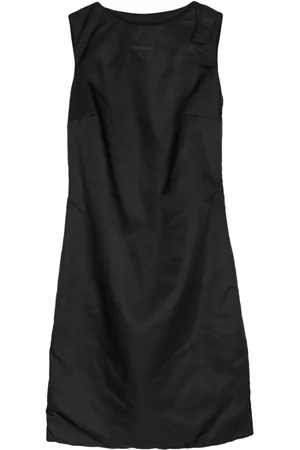 Fendi Vestido midi con diseño drapeado