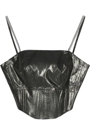 PESERICO SIGN Top corto estilo corset