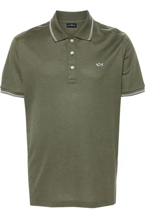 Paul & Shark Playera tipo polo con aplique del logo