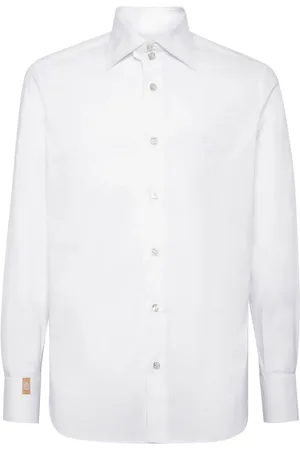 BILLIONAIRE Camisa con logo bordado