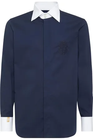 BILLIONAIRE Camisa con cuello en contraste