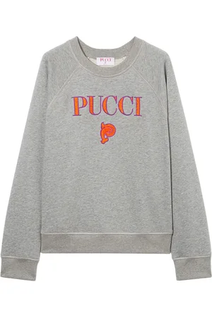 Puccini Sudadera con logo bordado
