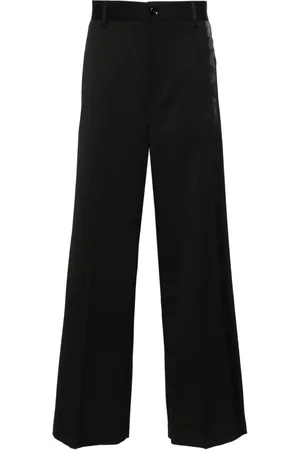 Maison Margiela Pantalones con logo de costuras