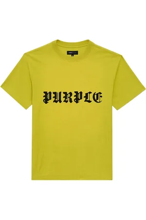 Purple Brand Playera Gothic Wordmark