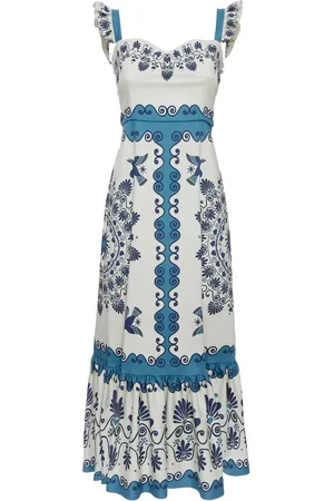 La DoubleJ Vestido midi Gingerbread