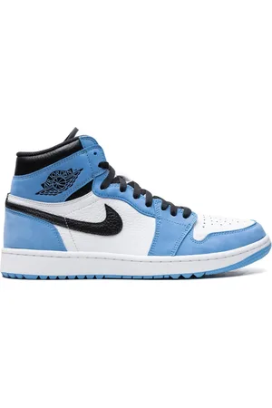 Jordan Tenis Air 1 High Golf University Blue