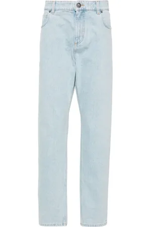 Balmain Jeans rectos con tiro medio