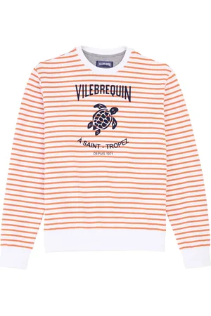 Vilebrequin Sudadera con logo estampado