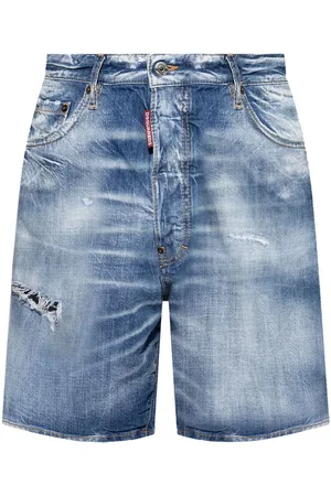 Dsquared2 Shorts de mezclilla con etiqueta del logo