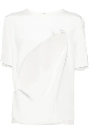 Peter Do Blusa de seda Slash