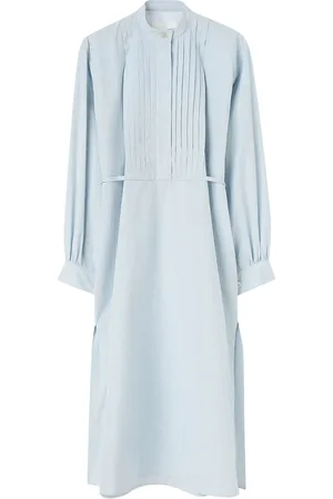 Jil Sander Vestido midi manga larga