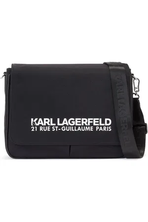 Karl Lagerfeld Mochila tipo mensajero Rue St-Guillaume