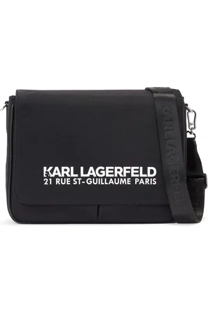Karl Lagerfeld Mochila tipo mensajero Rue St-Guillaume