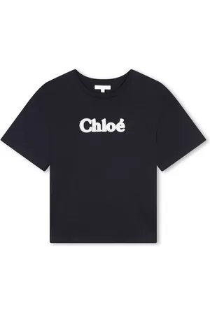 Chloé Playera con logo estampado