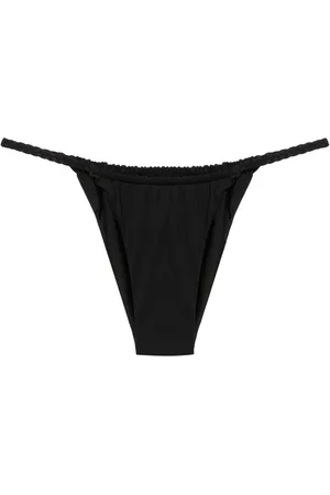 Isa Boulder Bikini bottom reversibles con detalle trenzado
