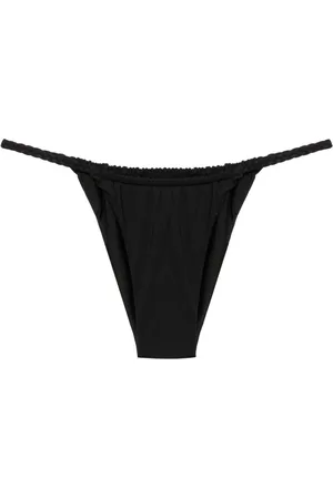 Isa Boulder Bikini bottom reversibles con detalle trenzado