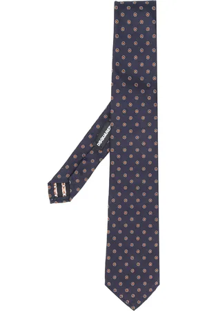 Dsquared2 Corbata con bordado floral
