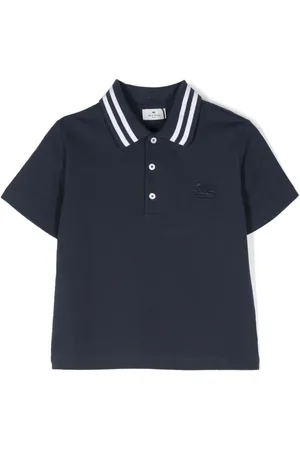 Etro Playera tipo polo con motivo Pegaso