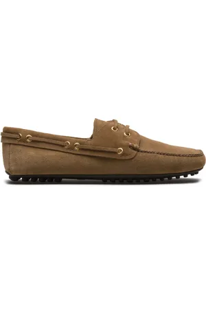 CAR SHOE Mocasines de gamuza con agujetas
