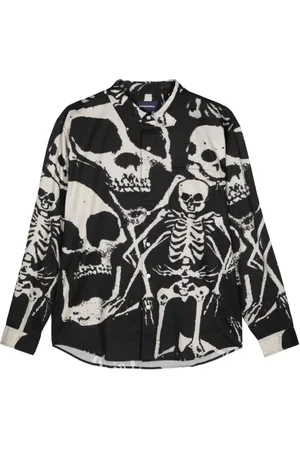 This Is Never That Camisa con esqueleto estampado