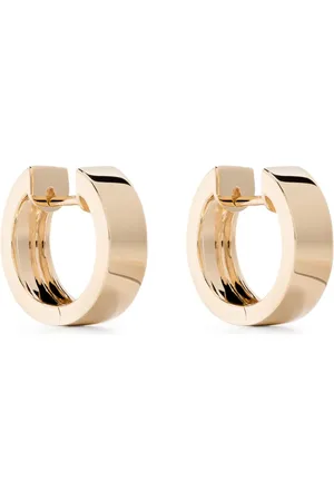 Anita Arracadas anchas en oro amarillo de 18kt