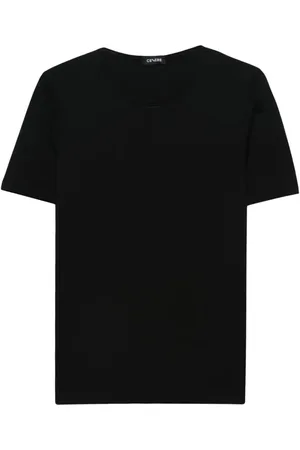 CENERE GB Playera con cuello redondo