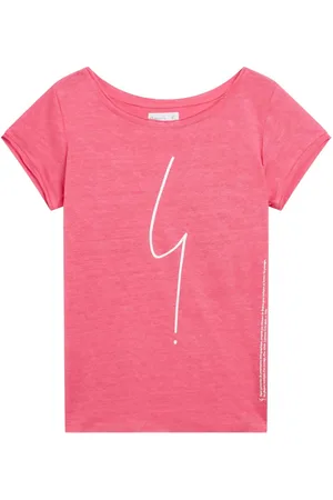 AGNÈS B. Playera con estampado gráfico