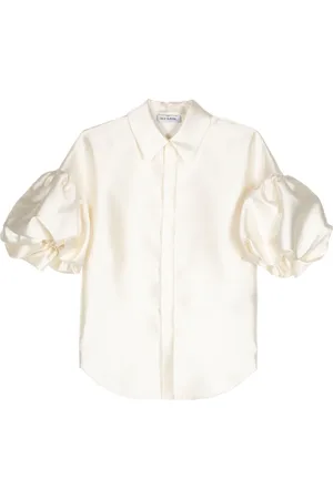 DICE KAYEK Camisa con mangas farol y botones