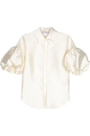 DICE KAYEK Camisa con mangas farol y botones