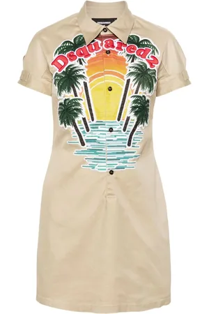 Dsquared2 Vestido corto Sunset