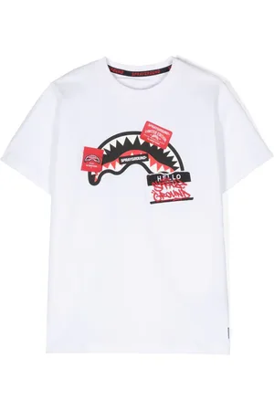 Sprayground Playera con parche del logo