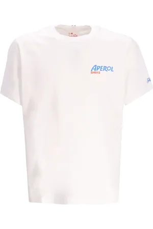 MC2 SAINT BARTH Playera con texto estampado