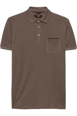 MOORER Playera tipo polo de piqué