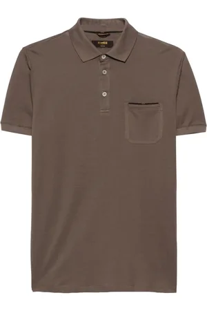 MOORER Playera tipo polo de piqué
