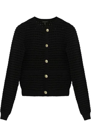 RAG&BONE Cárdigan tejido de canalé Marlee