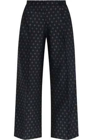 Etro Pantalones palazzo con estampado geométrico