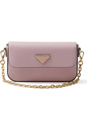 Prada Bolsa de hombro Saffiano mini