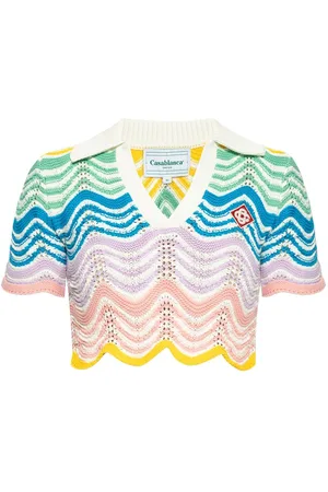Casablanca Top corto Wave