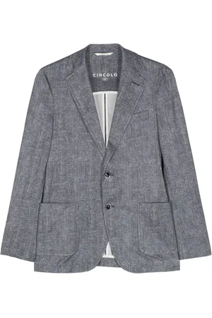 Circolo Blazer con estampado pied de poule