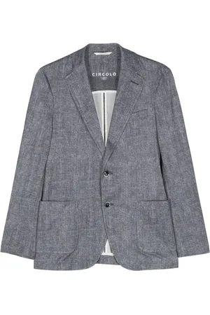 Circolo Blazer con estampado pied de poule