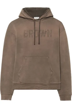 JOHN ELLIOTT Hoodie con estampado Rush Brown