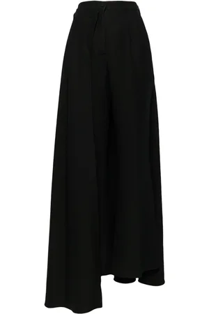 ISABEL SANCHIS Pantalones capri con volantes